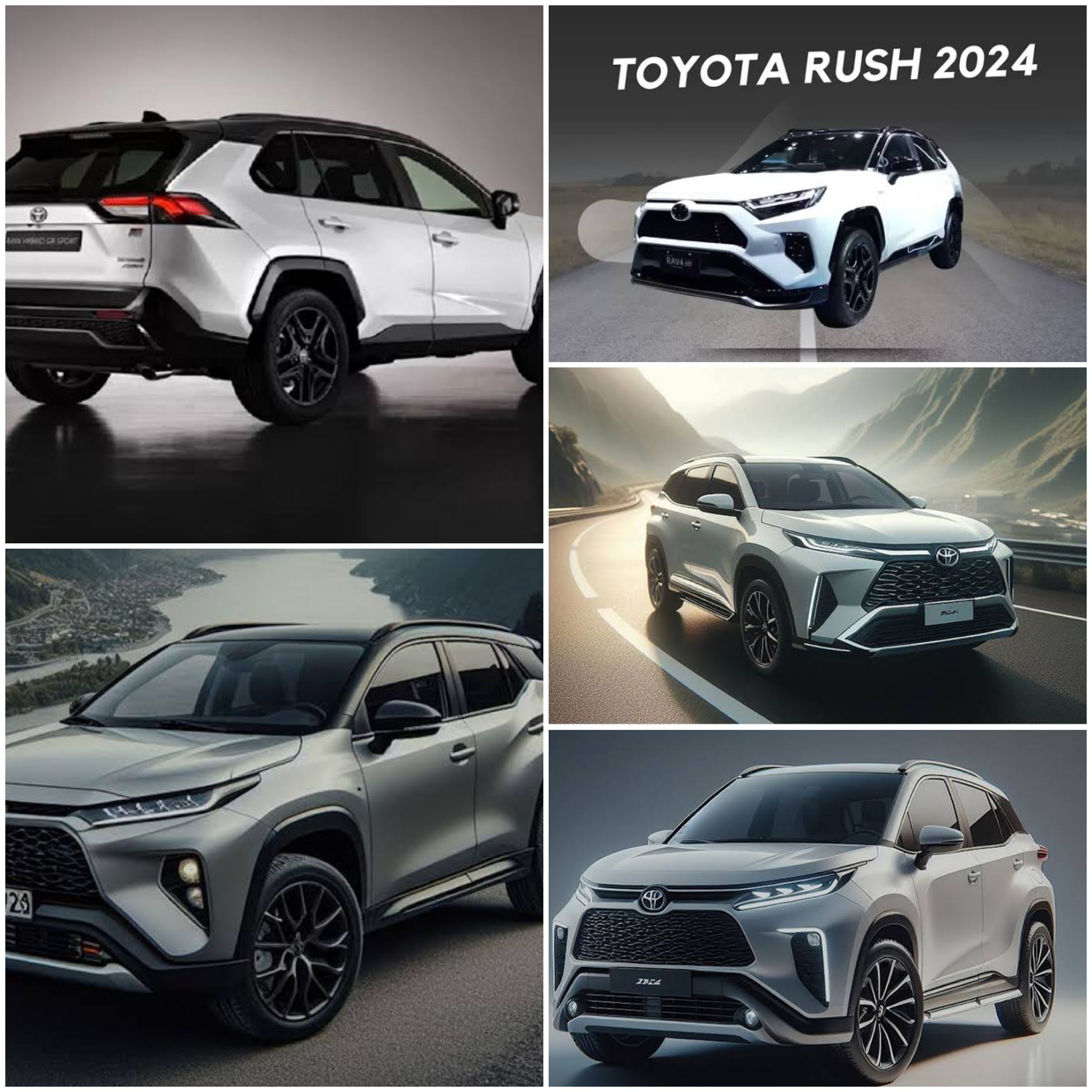 Toyota Rush 2024! Mengubah Standar SUV dengan Gagahnya, Ini Desain Terbarunya!