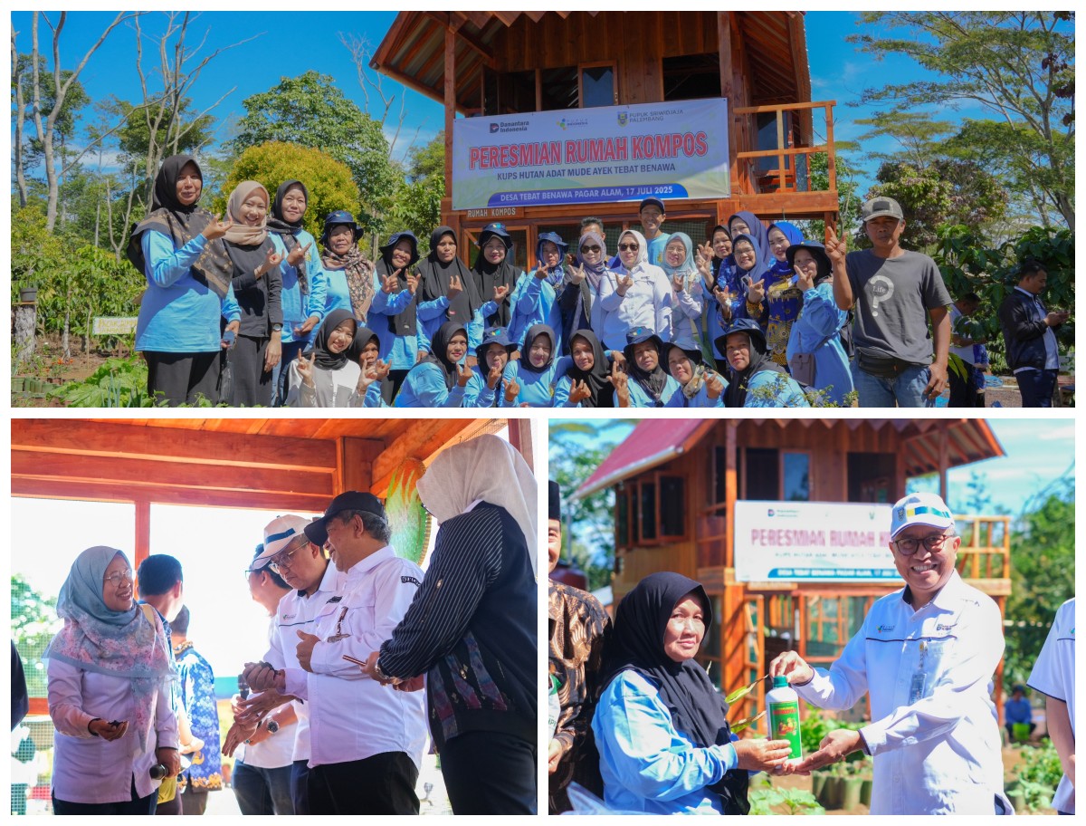 Rumah Kompos Tebat Benawa: Langkah Nyata Pusri untuk Lingkungan dan Ekonomi Warga!