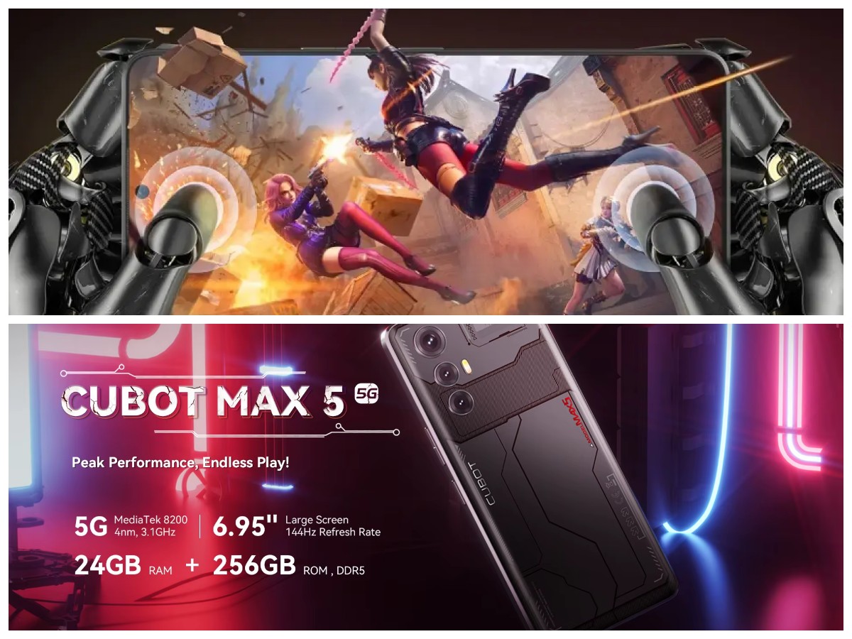 Spesifikasi Gahar! Cubot Max 5 Hadir Sebagai HP Gaming dengan Kecepatan Maksimal