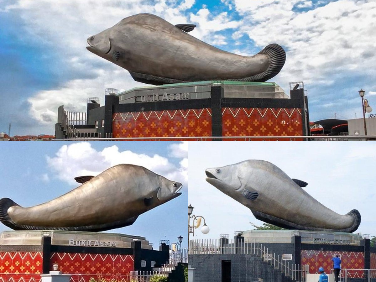 Sejarah Tugu Belido Palembang: Simbol Budaya dan Identitas Kota Pempek!