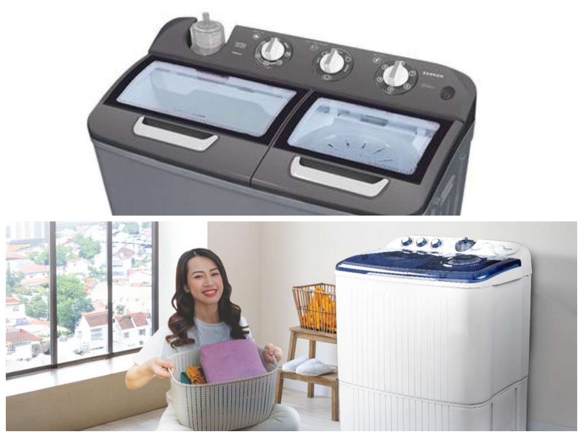 Lebih Murah dan Tangguh? Ini Kelebihan serta Kekurangan Mesin Cuci 2 Tabung untuk Keluarga