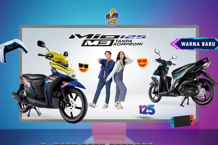 Rilis Yamaha Mio M3 125 2024, Hadir dengan Tampilan Fresh & Performa Unggul