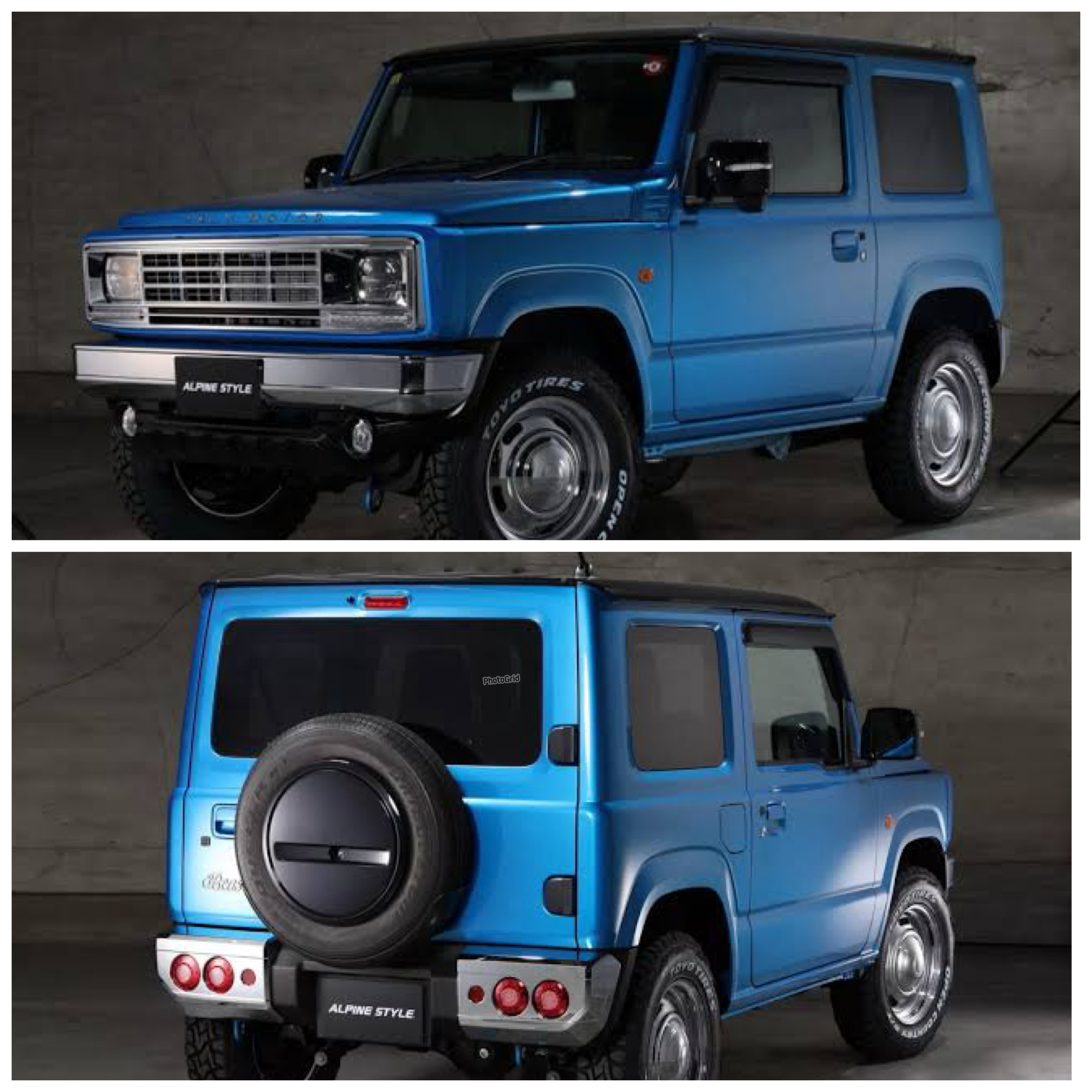 Suzuki Jimny Bergaya Chevy Klasik, Perpaduan Unik yang Mencuri Perhatian