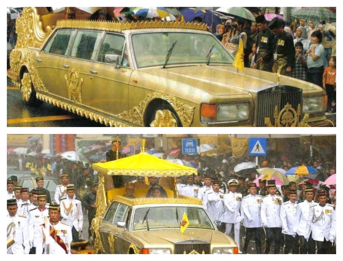 Pernikahan Mewah, Rolls-Royce Berlapis Emas Termahal di Dunia Ternyata Milik Pengeran Mateen