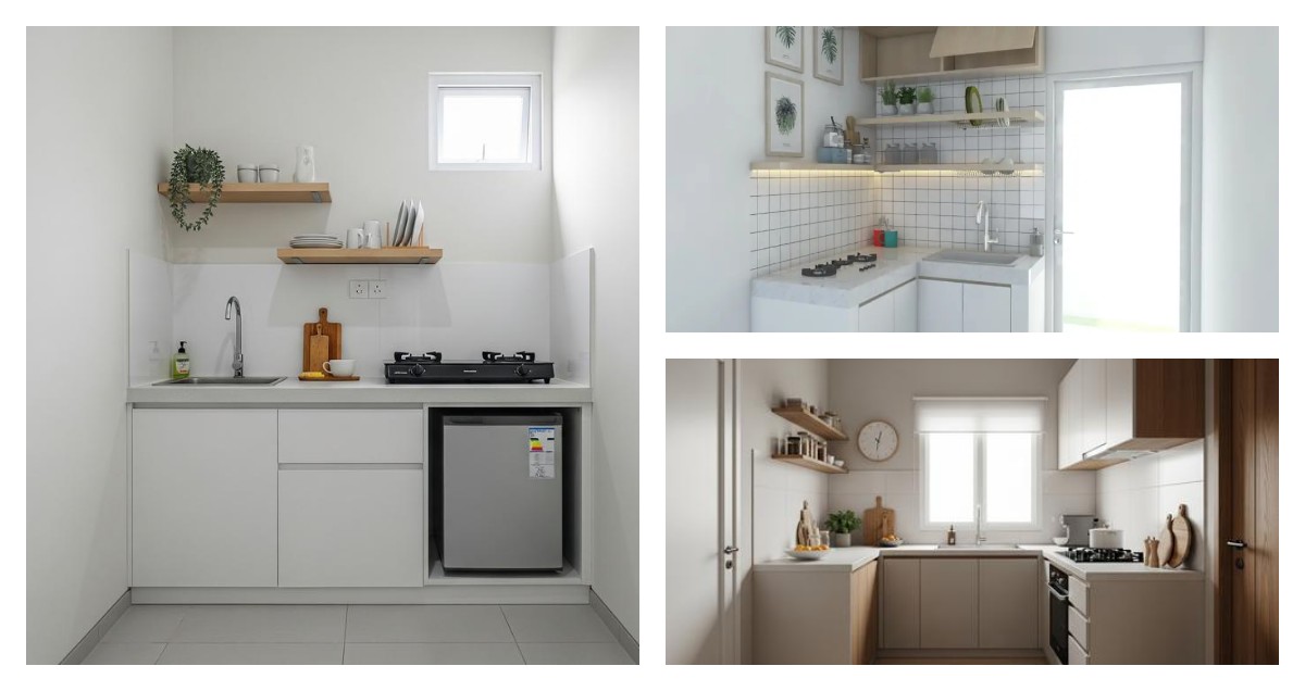 Model Dapur Minimalis Lahan Sempit, Referensi Tata Letak bagi Pemilik Rumah Mini!