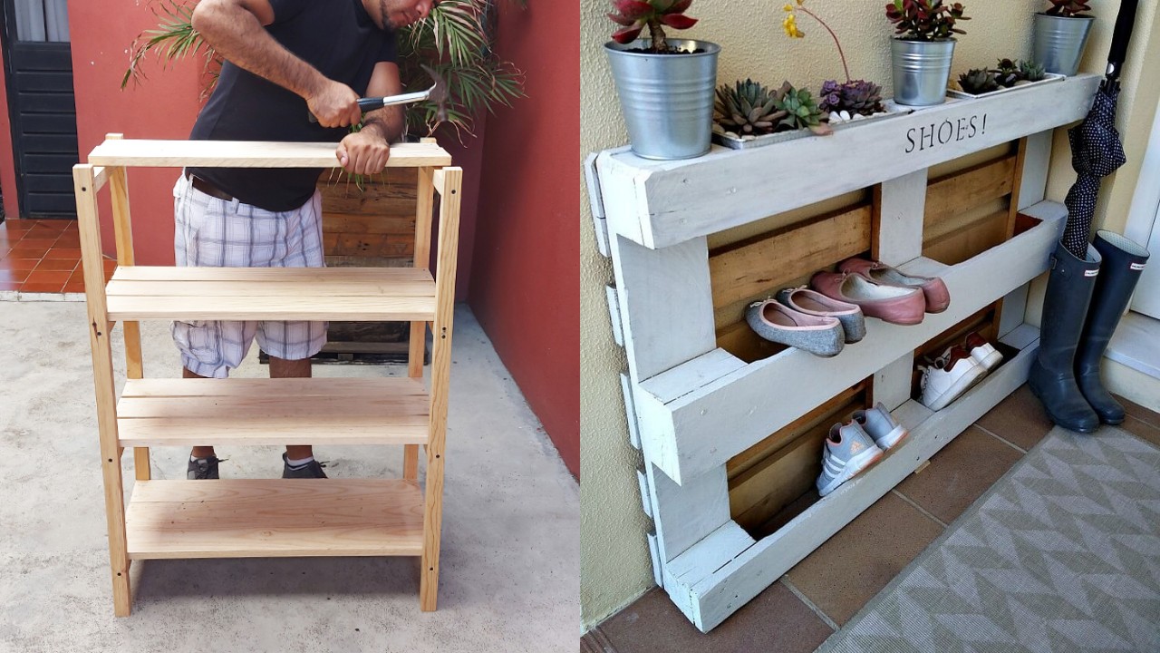 Rak Sepatu Kreatif untuk Rumah Sempit, Simpel dan Fungsional!