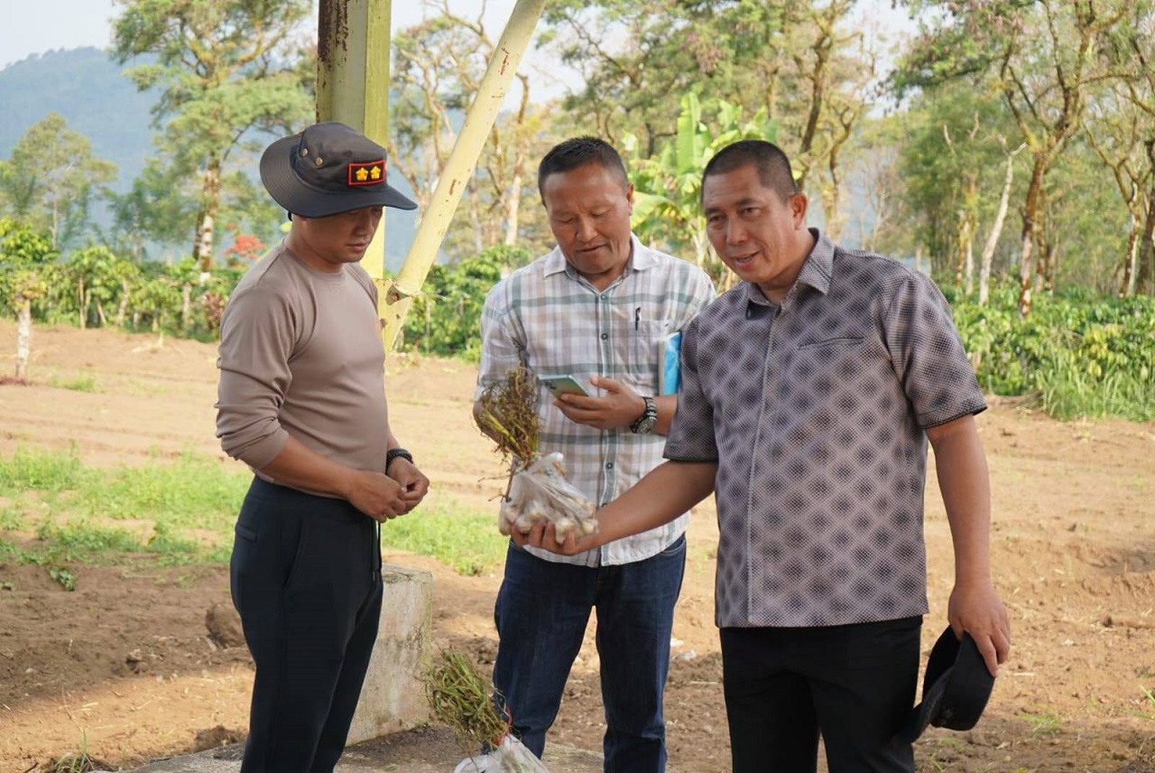 Kapolres : Dukung Pagar Alam Sentra Bawang Putih di Sumsel