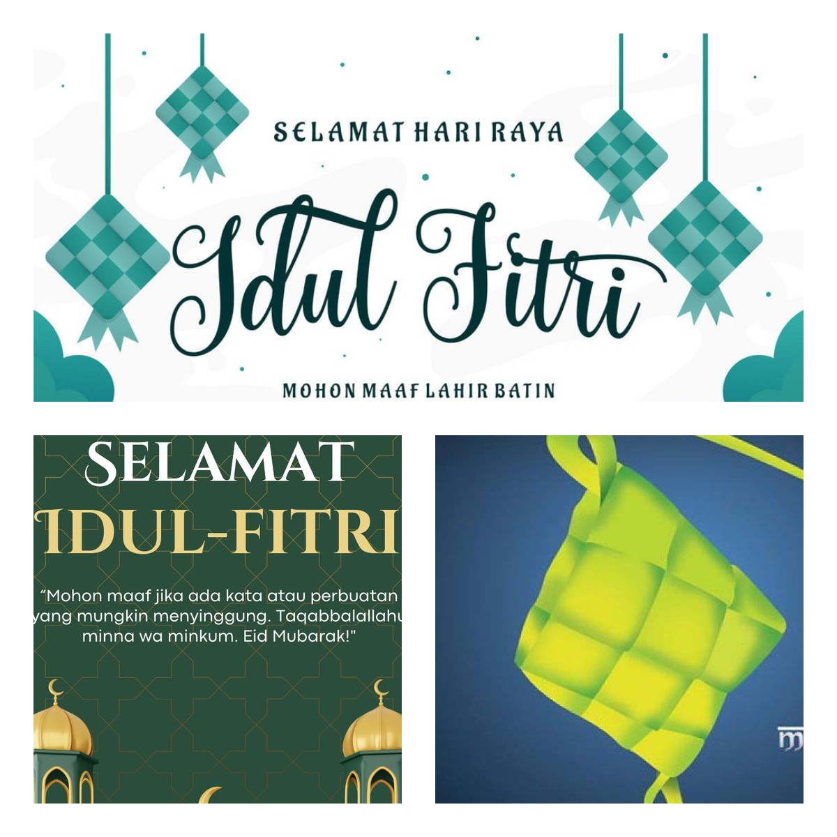 Ini Dia, 30 Ucapan selamat Idul Fitri Pilihan 2024, dipilih dipilih dipilih