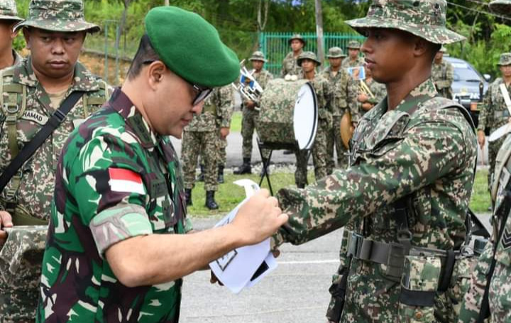 Satgas Pamtas Yonarmed 16/TK dan TDM Laksanakan Patroli Terkoordinasi Seri 2 