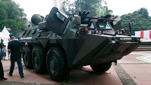 Pindad Anoa 2 6×6 Amphibious, Saatnya Anoa Bertranspormasi Menjelma Panser Amfibi