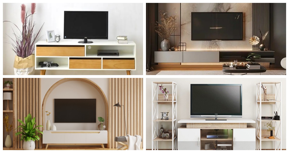 5 Inspirasi Dekor Meja TV yang Bikin Area Tengah Ruang Tamu Hidup dan Elegan