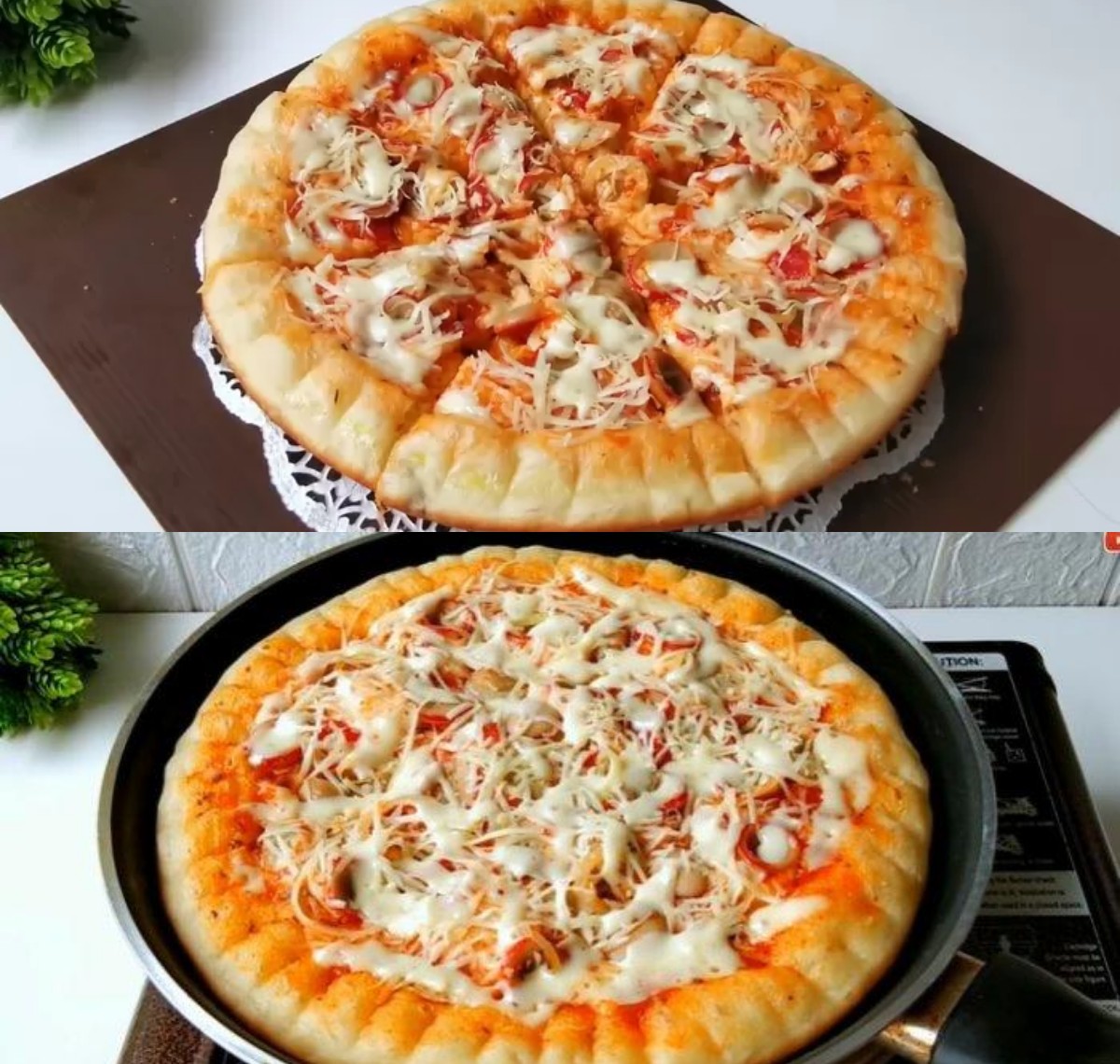 Resep Pizza: Tanpa perlu oven, Kamu bisa Membuat Pizza sendiri di Rumah dengan Menggunakan Teflon!