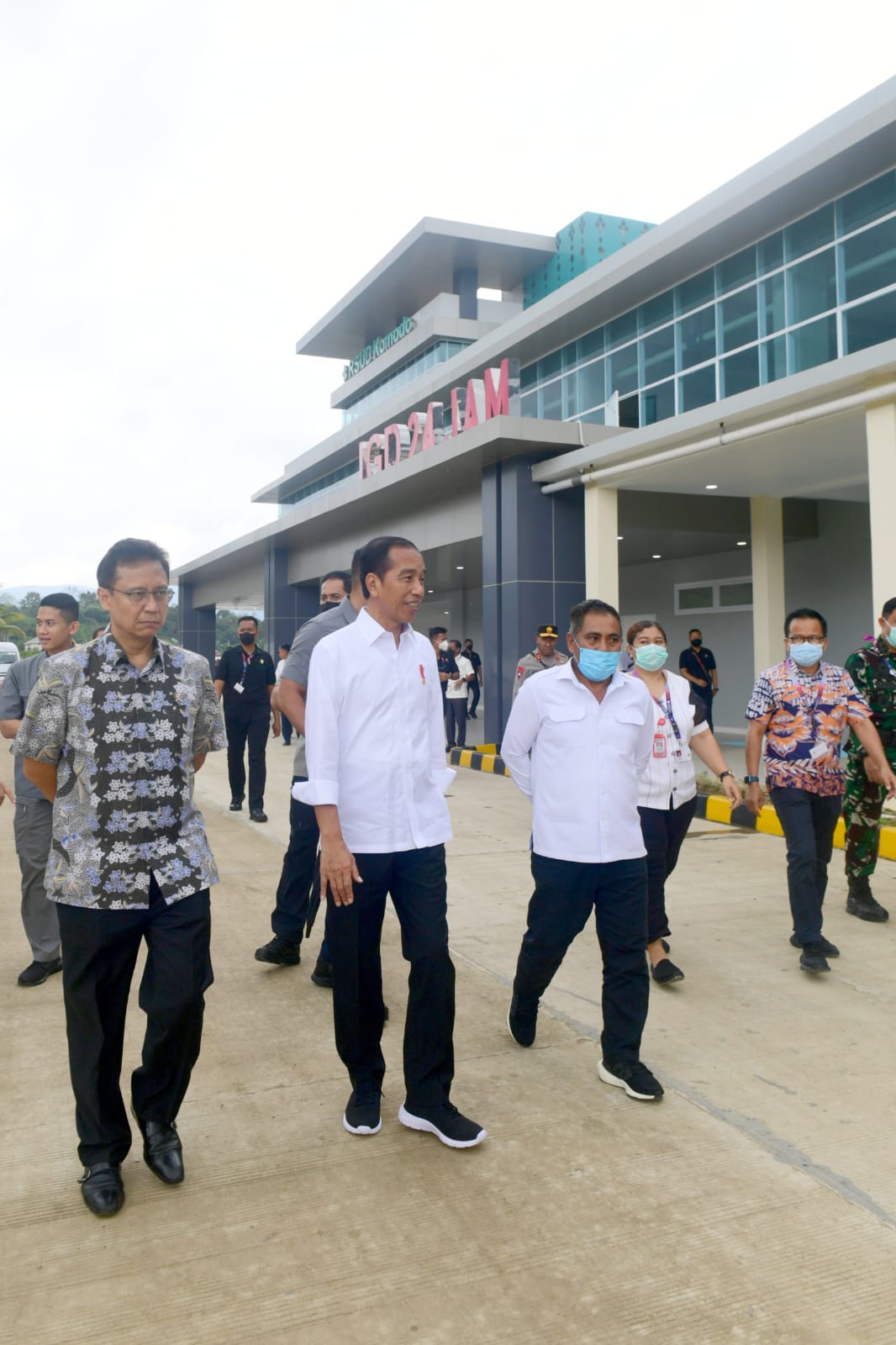 Hari Ketiga di Labuan Bajo, Presiden Jokowi Tinjau RSUD Komodo