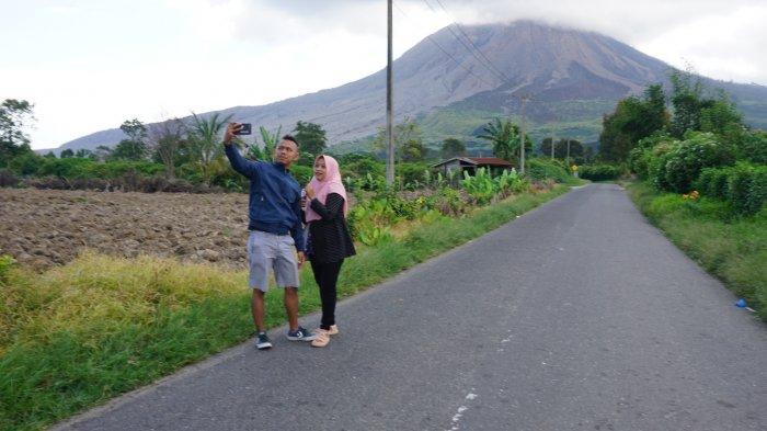 Belum Banyak yang Tahu, Ternyata Ada Spot Foto Instagramable di Kaki Gunung Sinabung Sumatera Utara