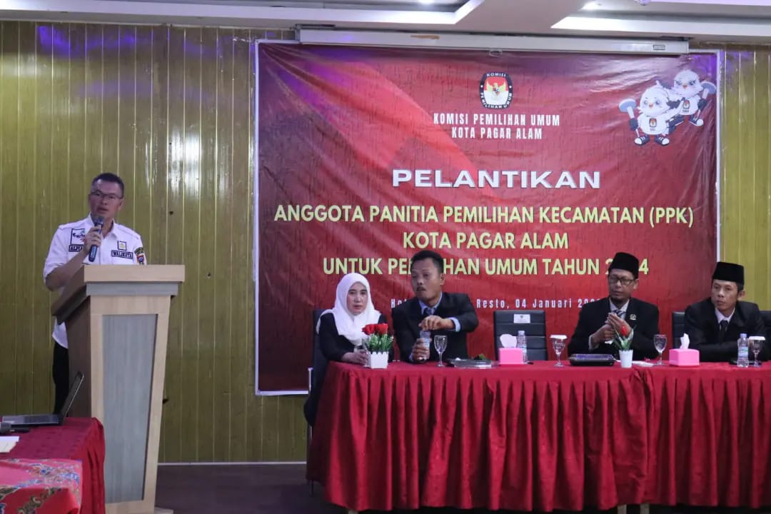 PPK Dilantik, KPU Ingatkan Maksimal Bekerja