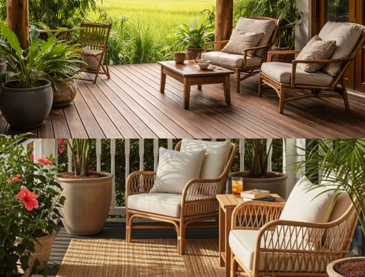 7 Inspirasi Teras Rumah Desa Tanpa Keramik yang Super Estetik dan Low Budget!