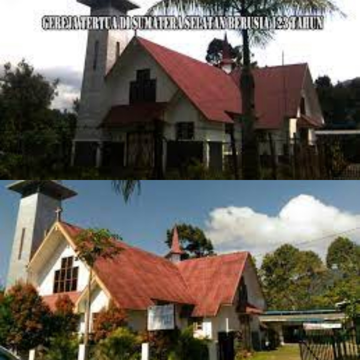 Inilah Gereja Tertua di Sumatera Selatan, Benarkah Dulunya Pernah Ada Pembantaian Umat Katolik Disini? 