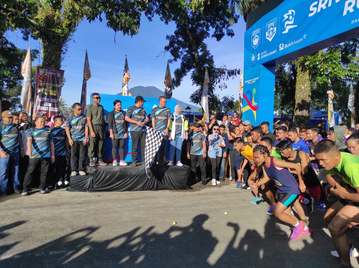 Sriwijaya Dempo Run Ivent Promosi Pagar Alam Kota Wisata