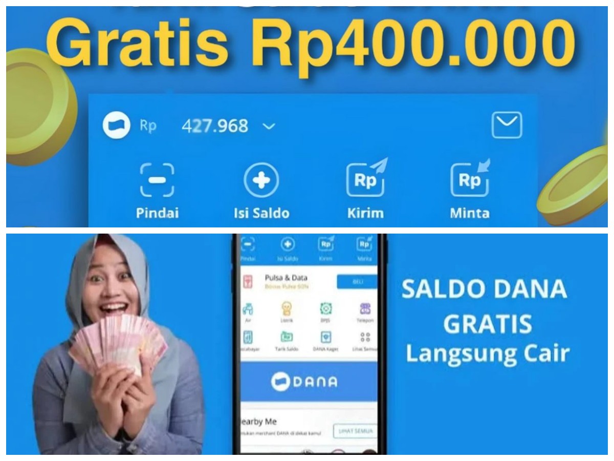 Dapatkan Saldo Gratis Hingga Rp400 Ribu, Begini Caranya!