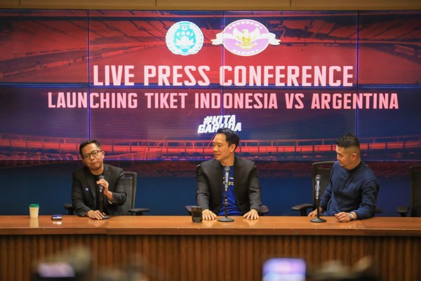 Inilah Prosedur Pembelian Tiket Indonesia vs Argentina