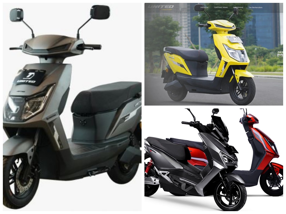 United MX 1200 Li, Motor Listrik Irit Energi dengan Jangkauan 180 KM Cuma Modal Rp55 Ribu!