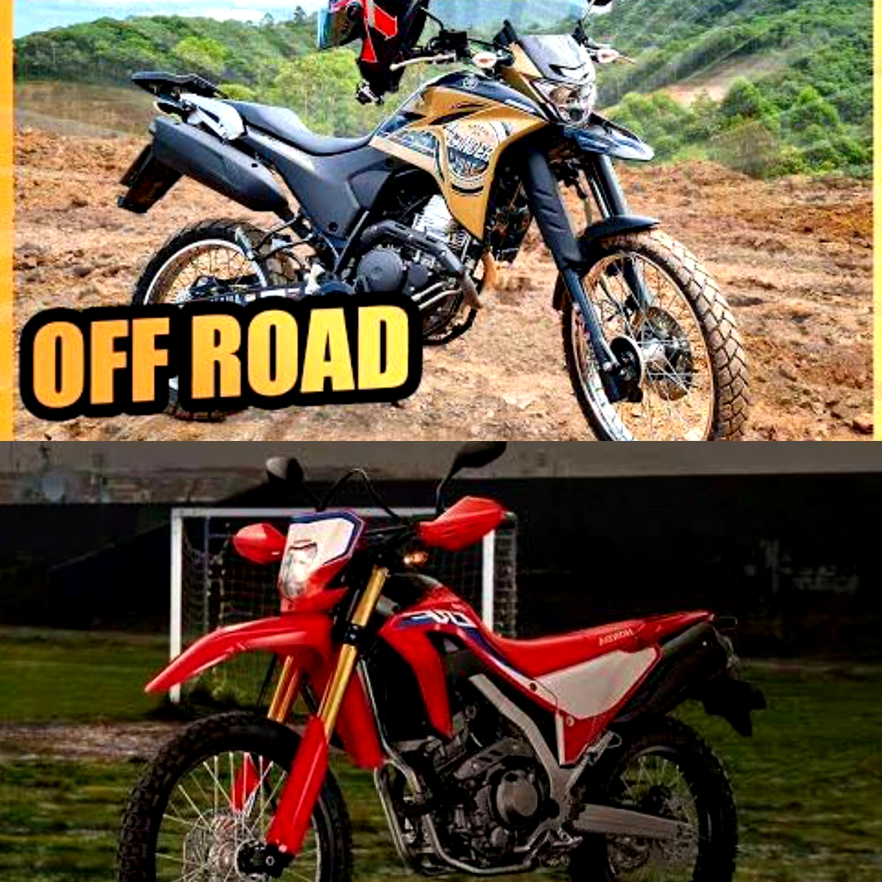 Duel Off-Road Sengit Duo Raksasa Pabrikan Jepang! Yamaha Trail Lander 250cc vs Honda CRF. Mana Lebih Tangguh?