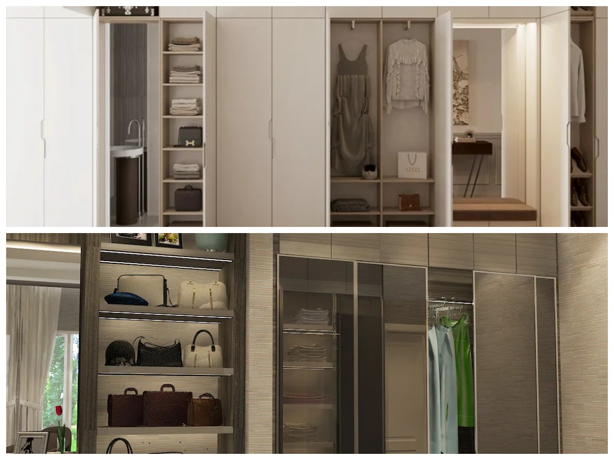 Tampil Rapi dan Estetis: Lemari Pakaian Minimalis Modern untuk Interior Rumah