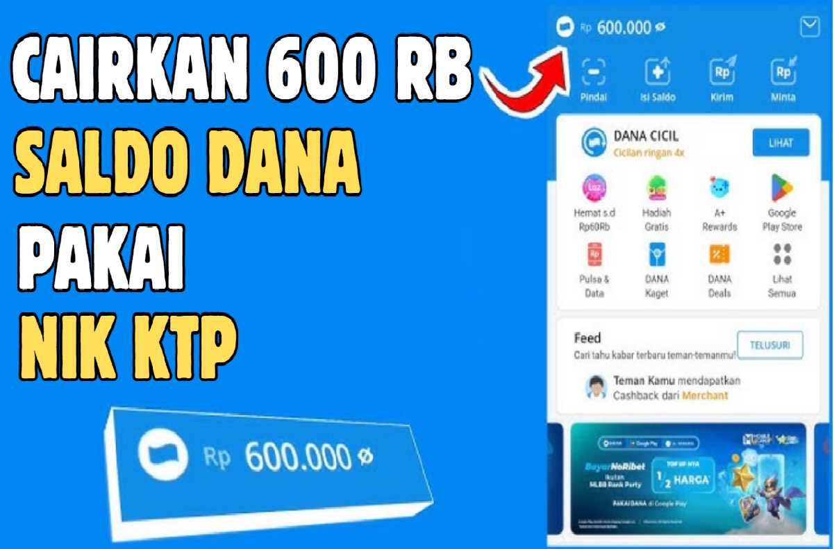 BURUAN CEK! Cara Cepat Dapat Saldo DANA Gratis dari Pemerintah, Jangan Sampai Ketinggalan!