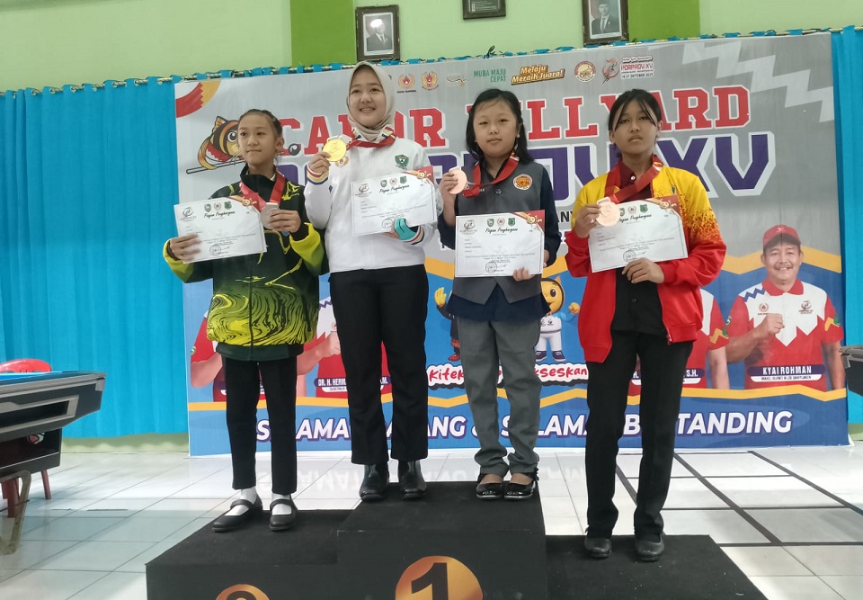 4 Medali Cabor Biliar, Jamine Kembali Sumbang Perunggu