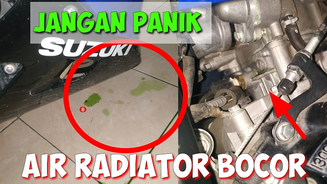 Awas! Air Radiator Motor Bocor Bisa Bikin Mesin Jebol! Cek 4 Penyebab Utamanya di Sini!