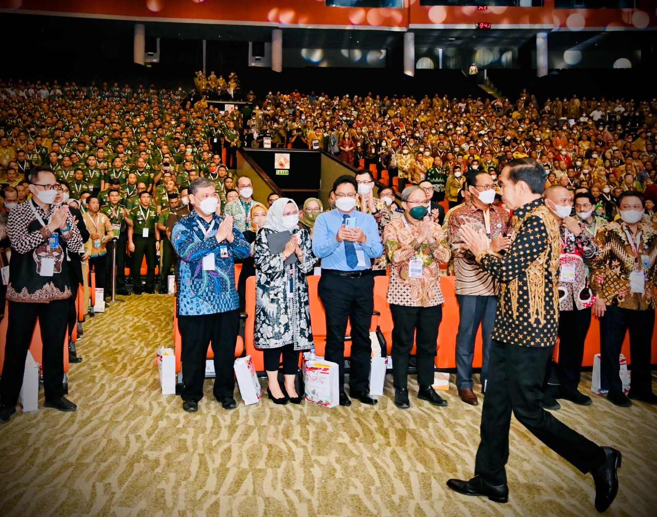 Presiden Jokowi Tekankan Jajarannya Jaga Stabilitas Politik dan Keamanan