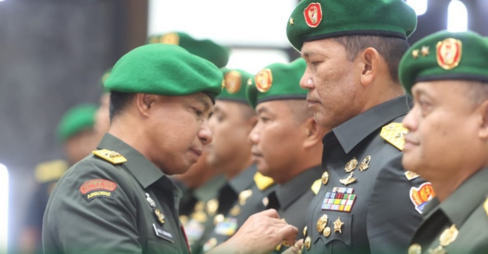 Kasad Pimpin Sertijab 3 Pejabat TNI AD, Brigjen TNI Kristomei Sianturi Jabat Kadispenad