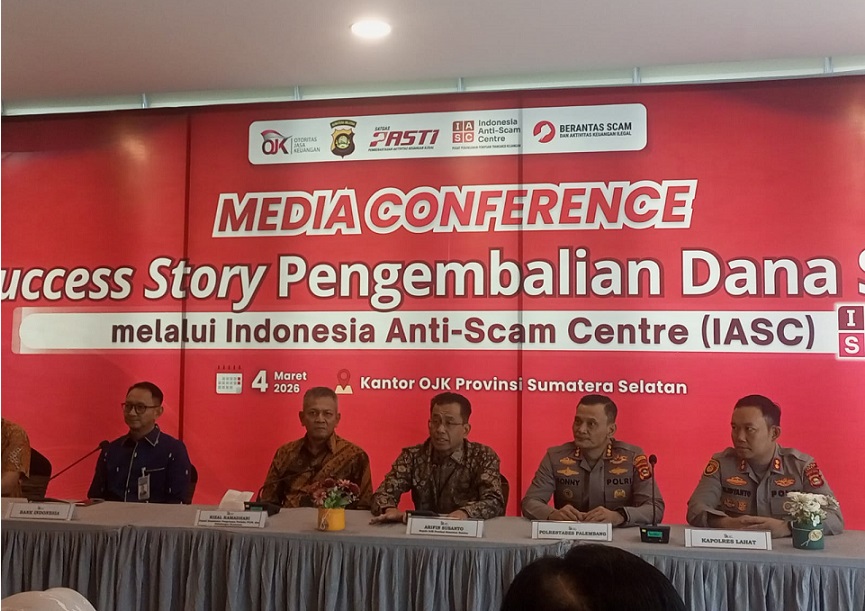Gerakan Sumsel Anti-Scam Diperkuat, OJK Dorong Sistem Respons Dua Menit dan Pemulihan Dana Korban
