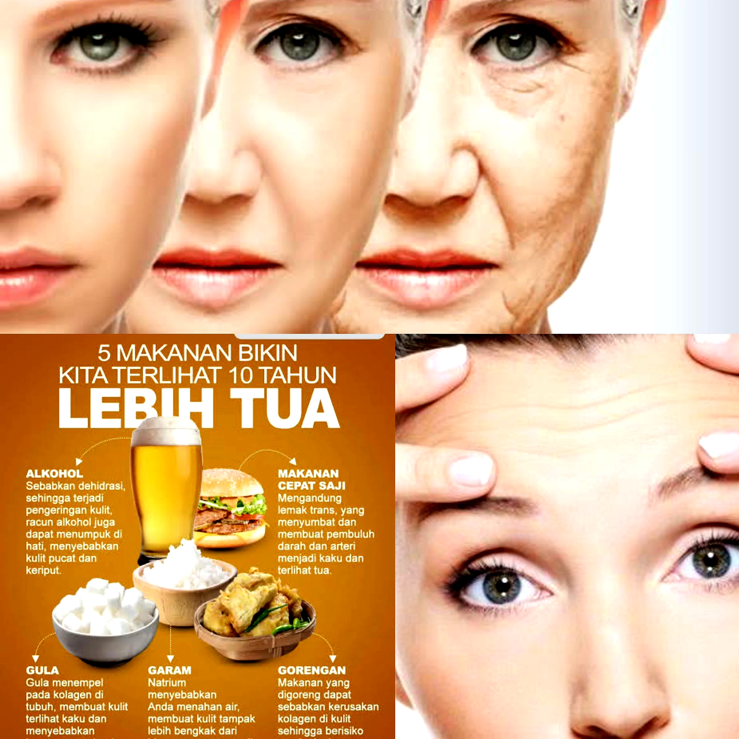 Dambakan Kulit Glowing Bak Selebritis? Hindari 5 Makanan Ini Agar Kulitmu Tidak Cepat Keriput dan Kering!