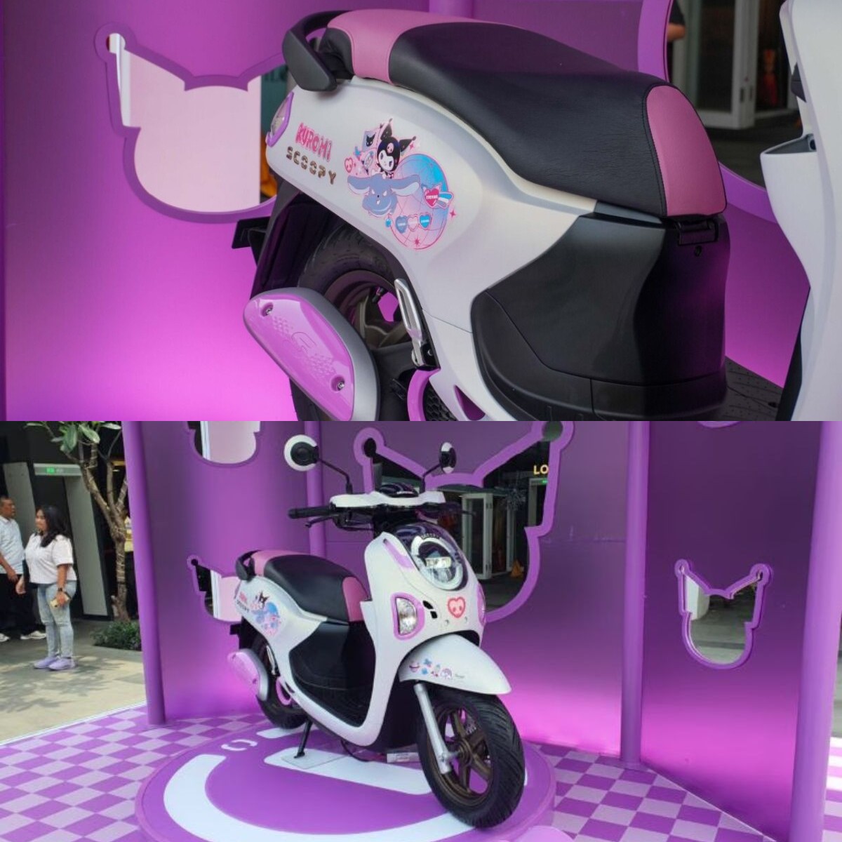 Honda Scoopy Cinnamoroll Jadi Sorotan, Perpaduan Fashion dan Motor Modern