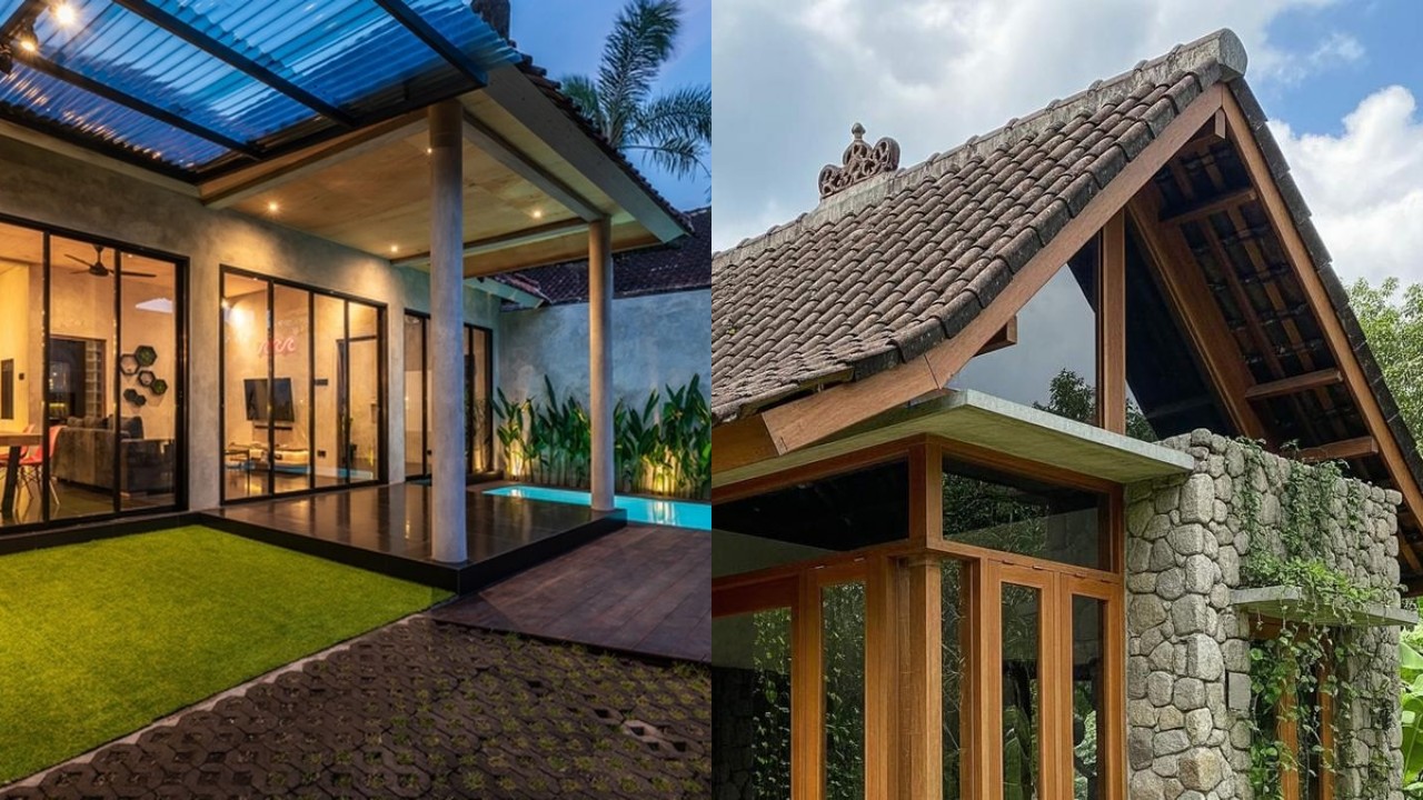 Inspirasi Desain Rumah Ala Villa yang Tetap Nyaman dan Sejuk Meski ...