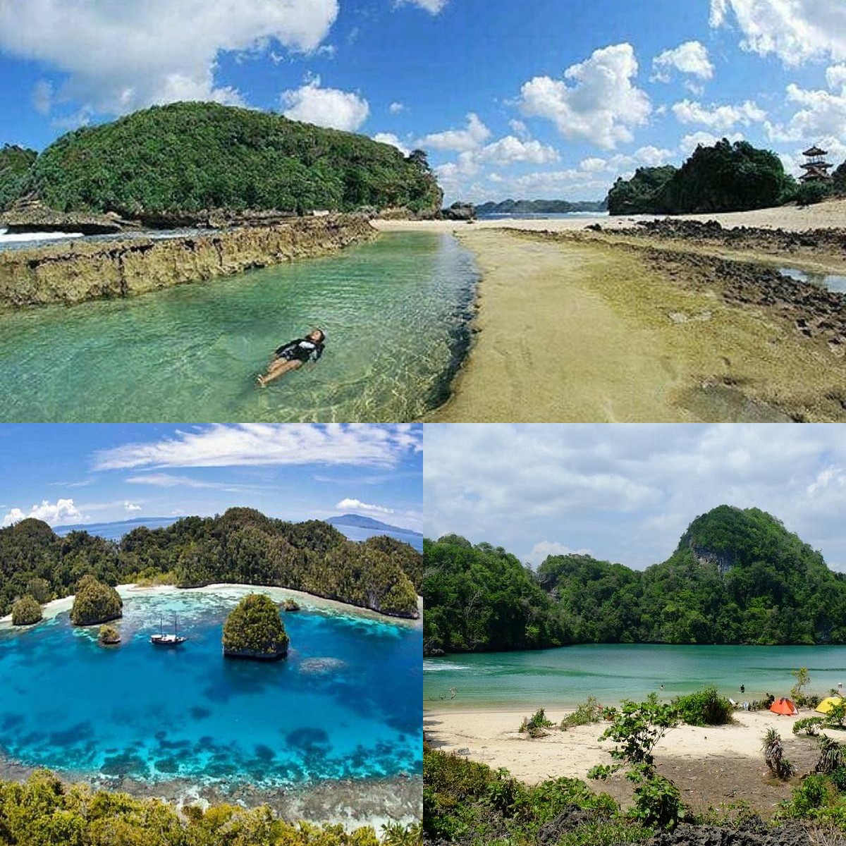 Menelusuri Keindahan Pantai dengan Laguna Alami di Malang, Cocok Untuk Libur Lebaran Nanti!