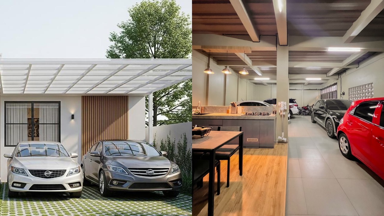 Desain Garasi Mobil yang Memaksimalkan Ruang untuk Rumah Minimalis!