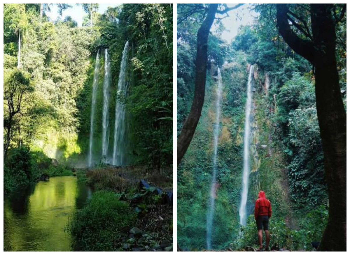 Menikmati Keindahan Curup Besemah, Air Terjun Pagar Alam yang Dikelilingi Bukit