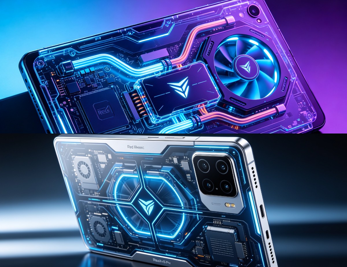 Red Magic 5 Pro Jadi Sorotan, Tablet Gaming Futuristis dengan Desain Transparan dan Performa Stabil