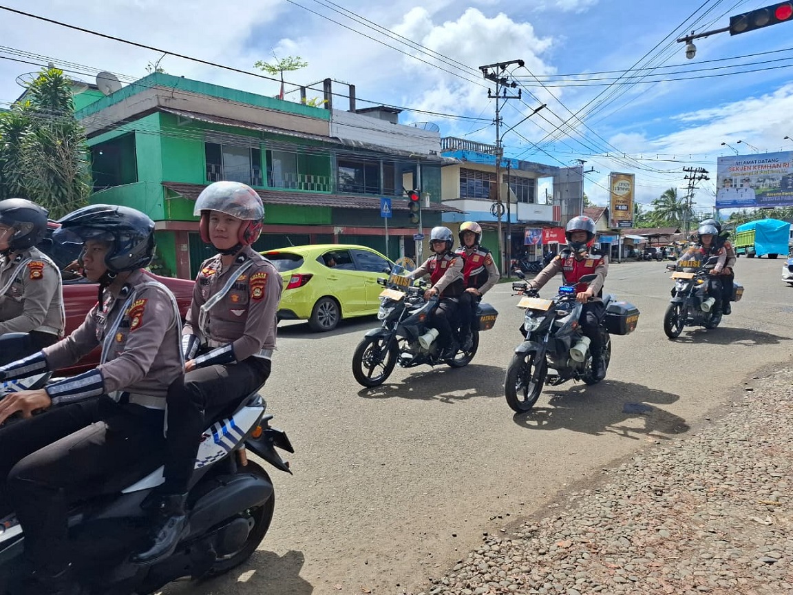 Gelar Patroli Skala Besar, Pantau Kekinian Kondusifitas di Pagar Alam