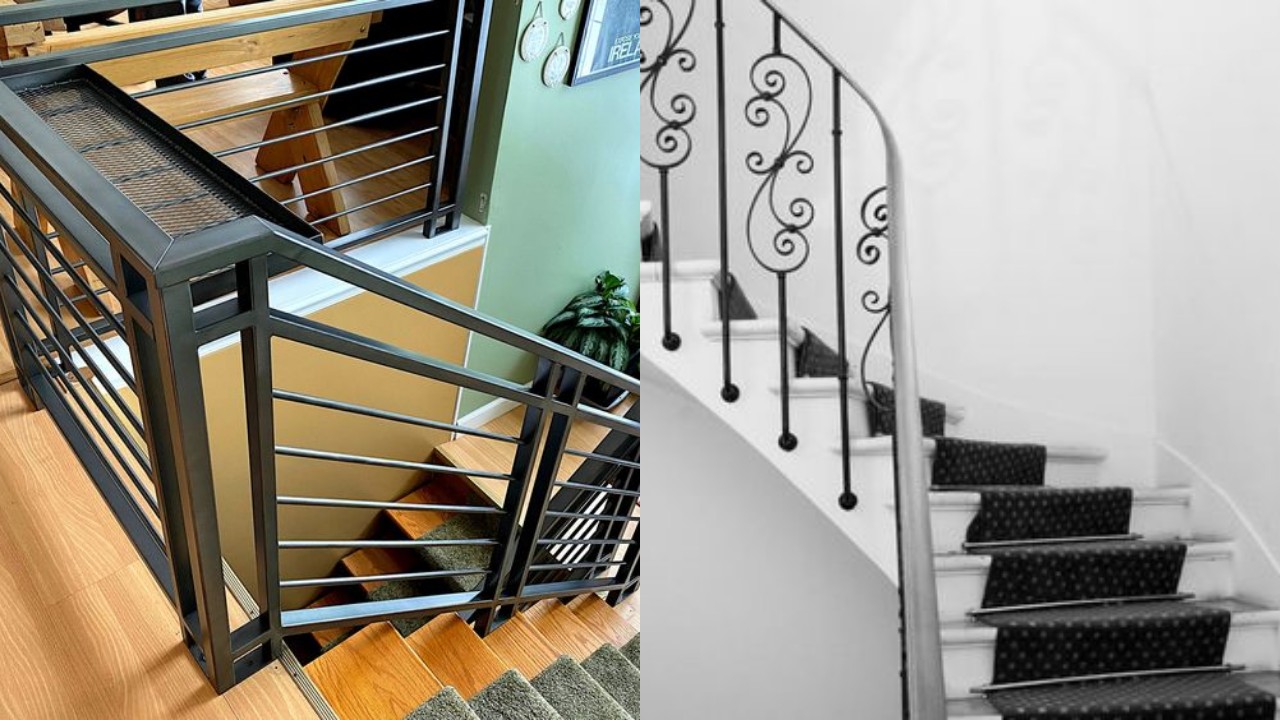 Model Railing Tangga Minimalis Estetik yang Bikin Tampilan Rumah Makin Stylish!
