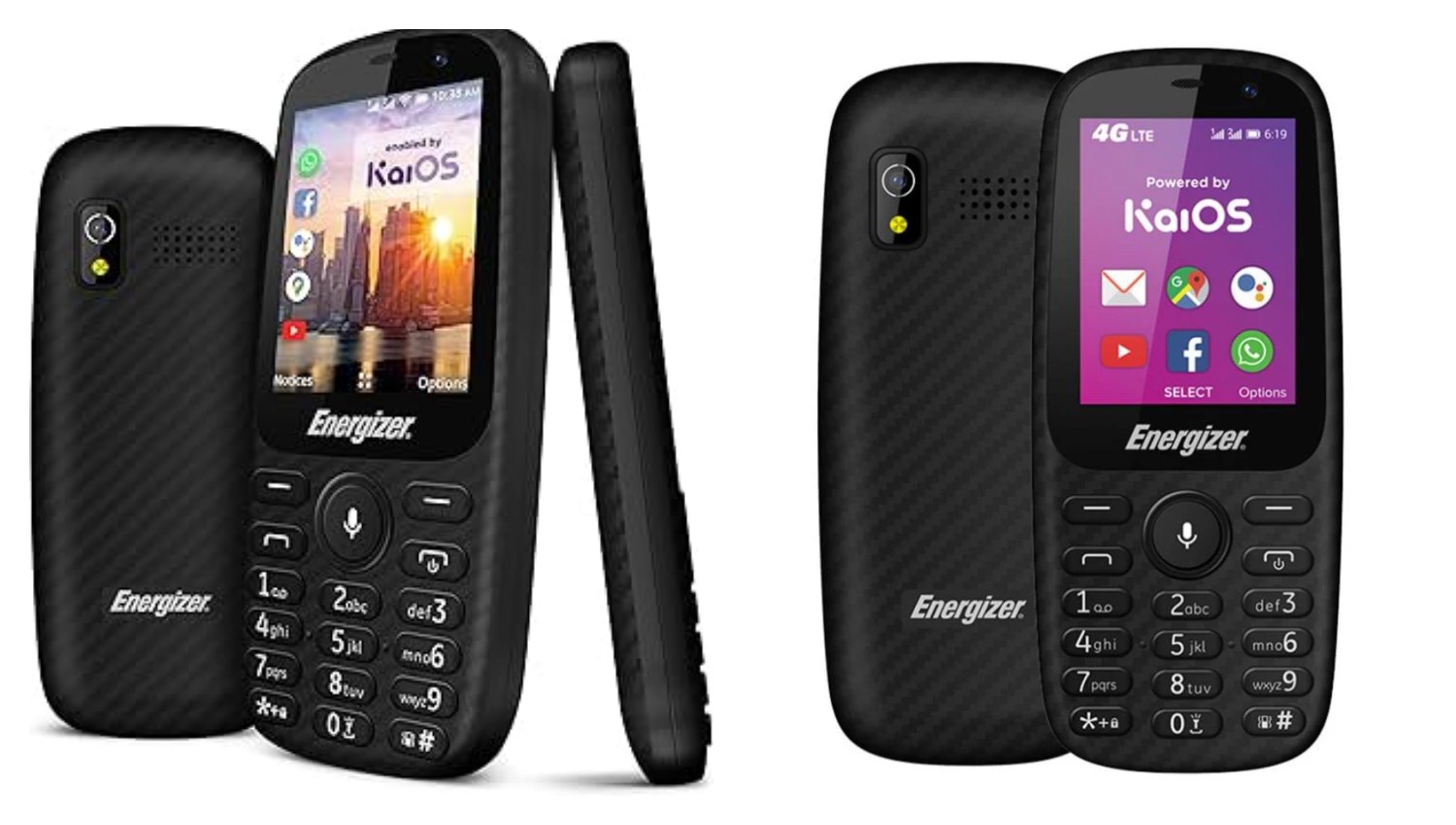 Kecil-kecil Cabe Rawit! Energizer E242s+ Usung KaiOS 2.x dan Kamera dengan LED Flash