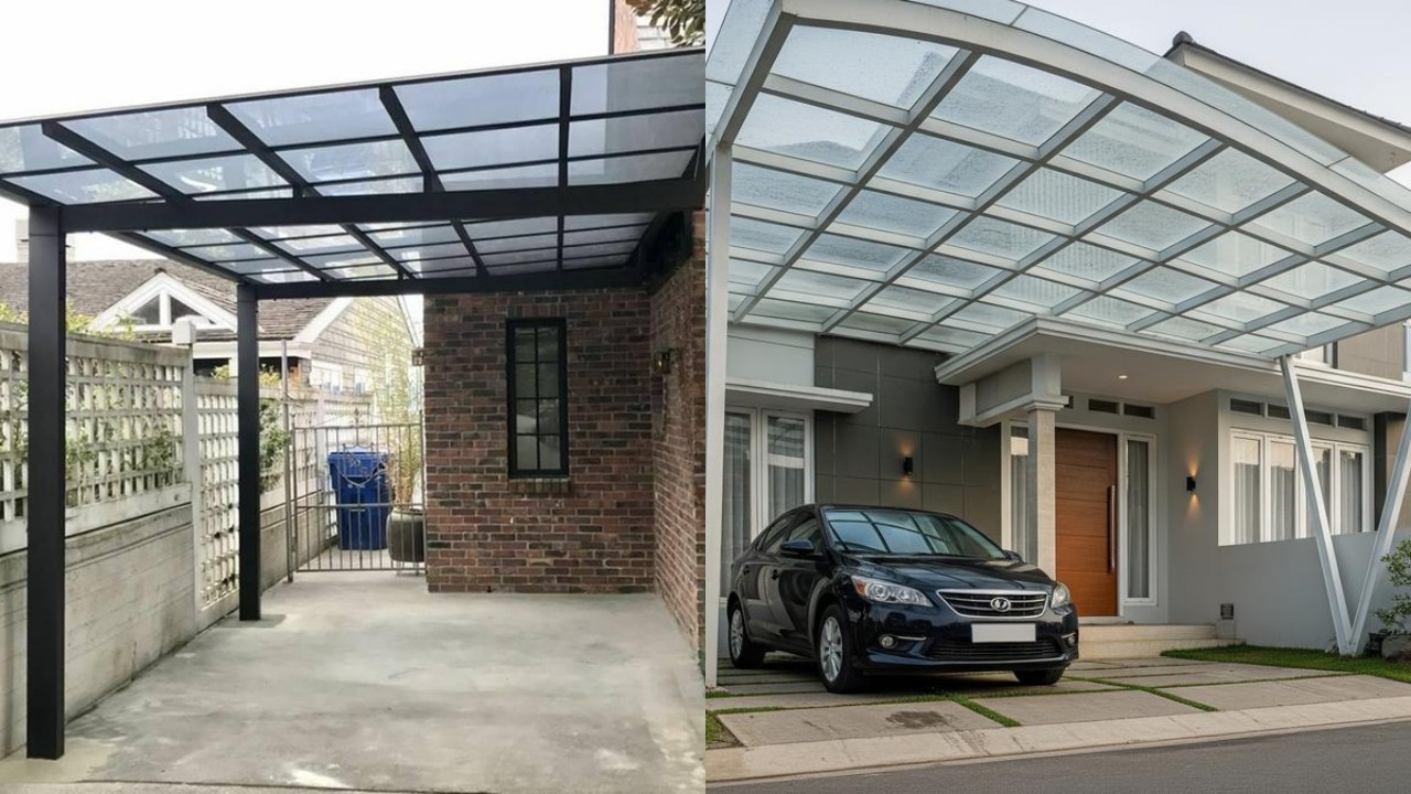 Anti Gerah! Inspirasi Kanopi Carport Minimalis yang Adem dan Kekinian