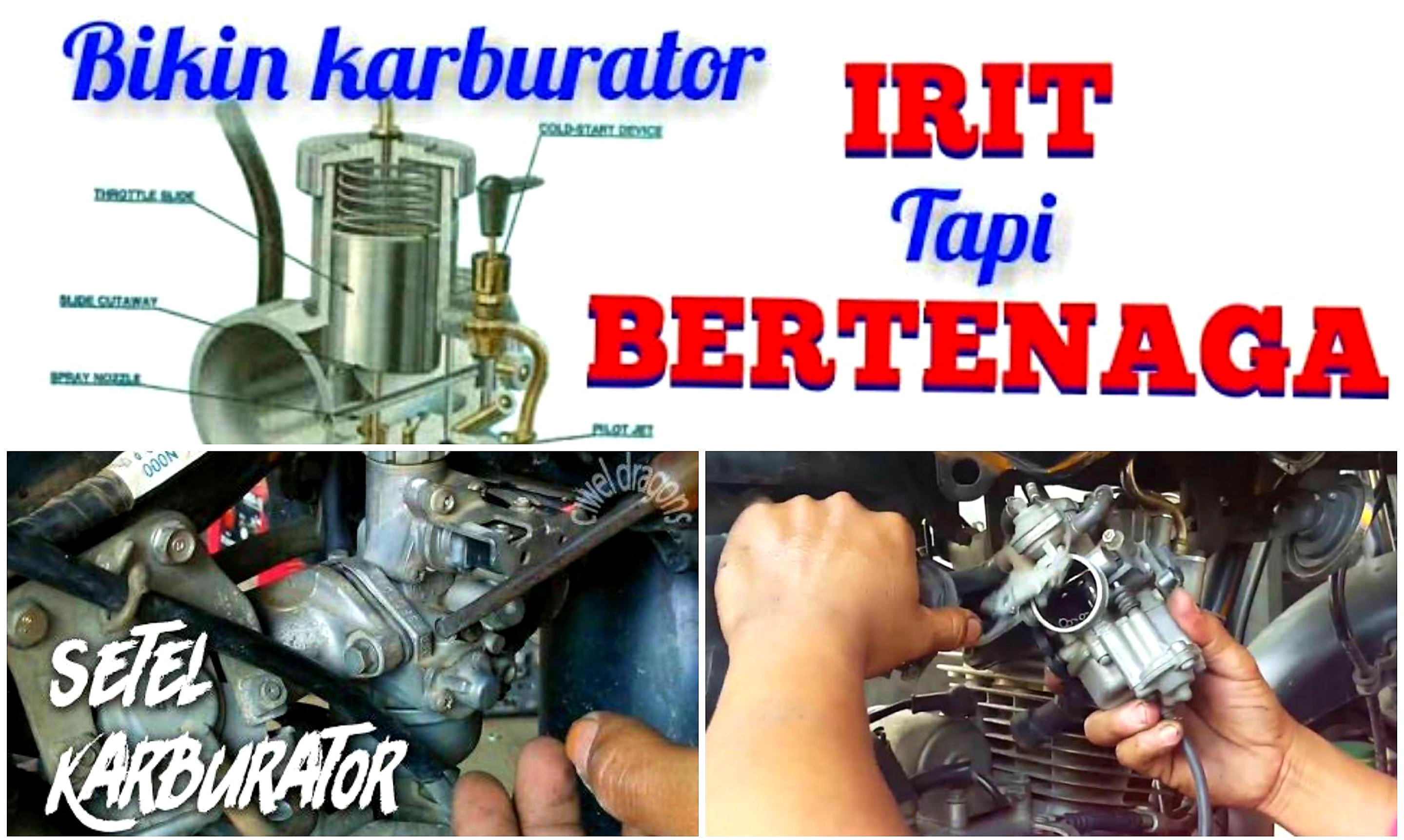BBM Efisien dan Mesin Bertenaga. Begini Tips Menyetel Karbulator Sepeda Motor