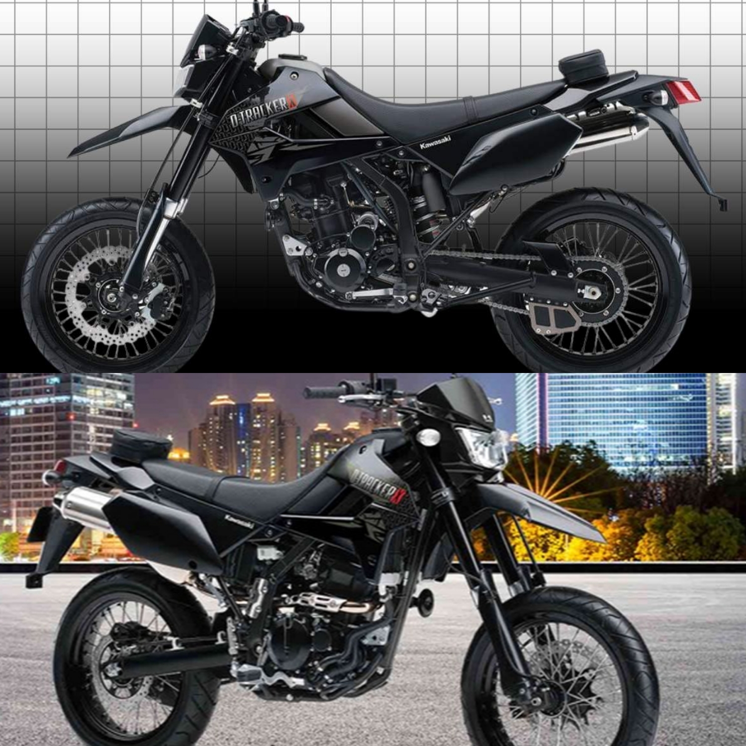 Kawasaki D-Tracker X 2026 Resmi Mengaspal Bawa Desain Intimidatif dan Sensasi Berkendara Dua Alam