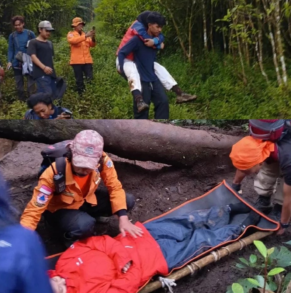 Dramatis di Jalur Gunung Dempo, Pendaki Dievakuasi Itu Warga Palembang dan Jambi