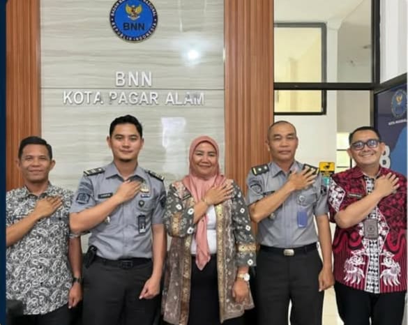 Lapas Pagar Alam - BNN Bersinergi, Dukung Program Akselerasi Pemasyarakatan