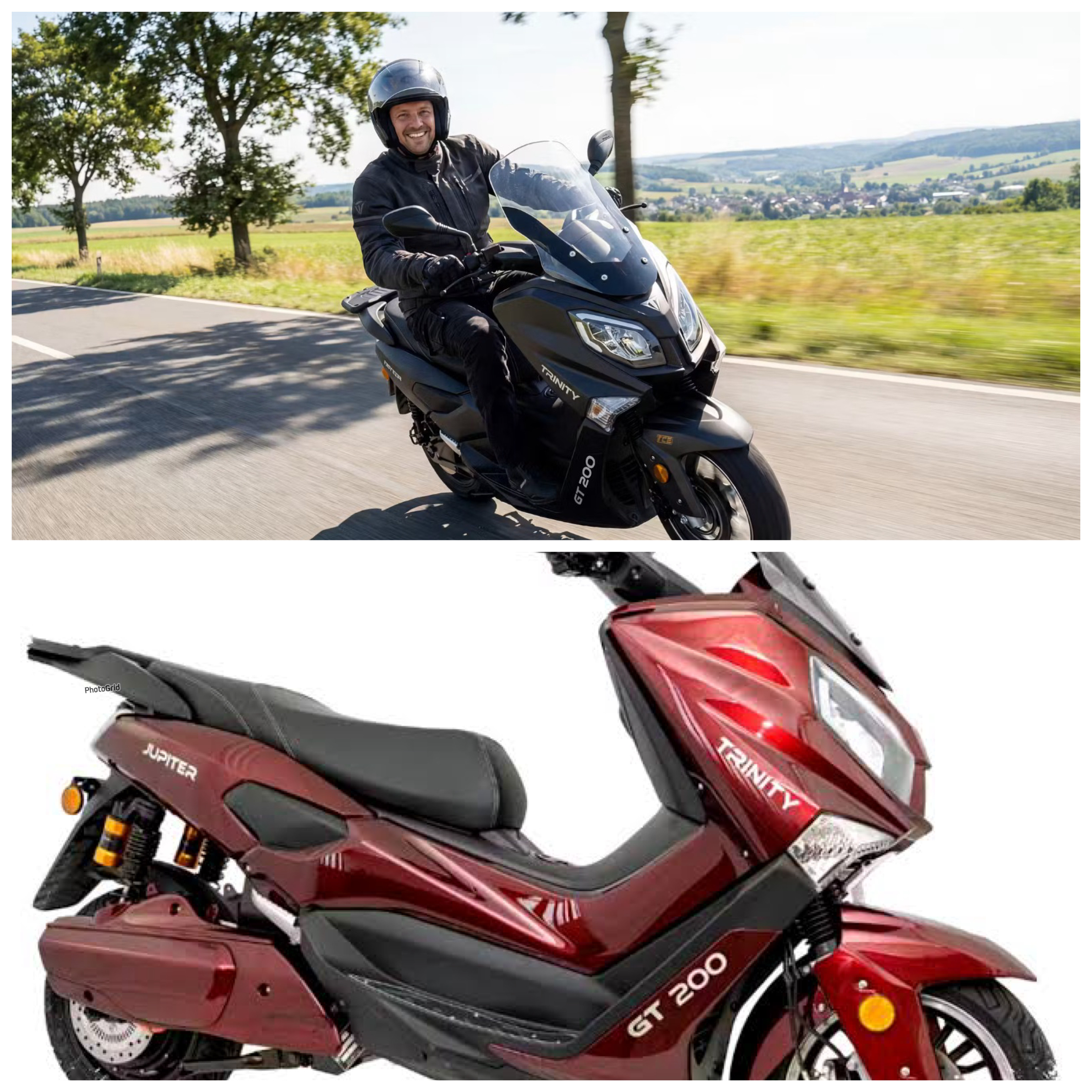 Trinity Jupiter GT 2026 Resmi Rilis, Motor Listrik 300 Km yang Siap Guncang Skutik Premium!