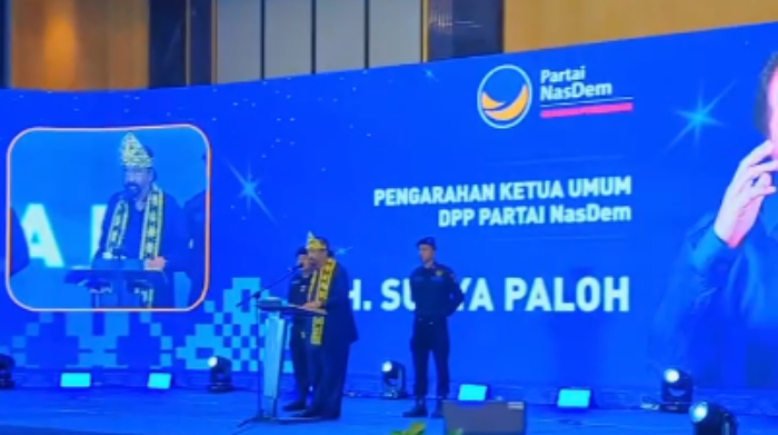 Wako dan Ketua DPRD Pagar Alam Hadiri Pelantikan DPW NasDem Sumsel